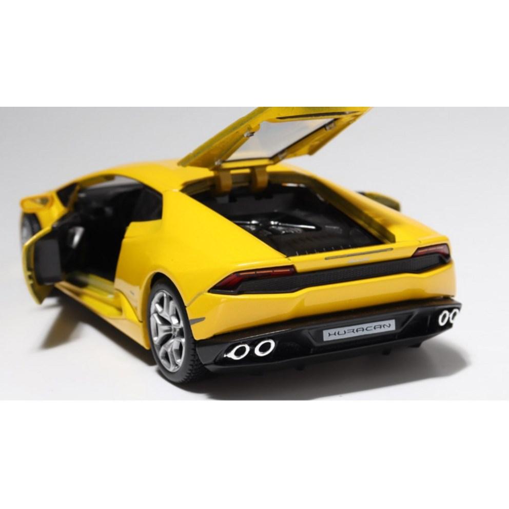 Майсто 1:24 Lamborghini Huracan LP 610-4 Металлическая модель автомобиля, Желтый