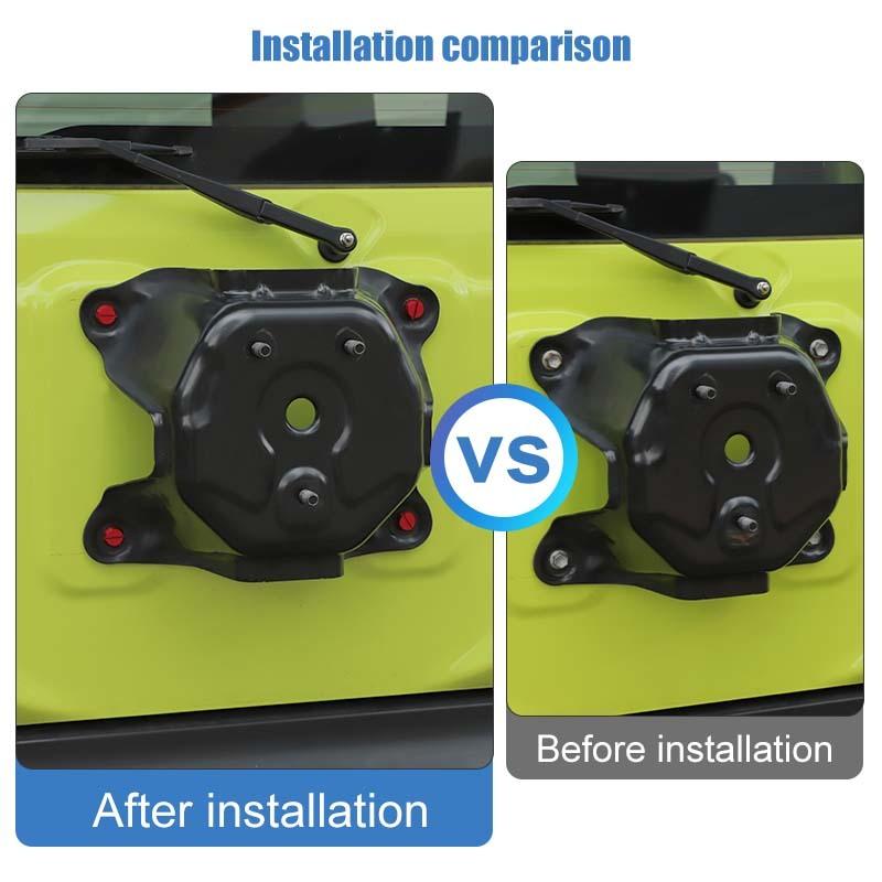 Декоративные винты с отверстиями для кронштейна запасного колеса автомобиля для Suzuki Jimny 2007 года и новее, аксессуары для интерьера