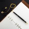 Fixed Chain Signature Pen Metal Security Pen Table Fixed Retractable Pen  Business Use