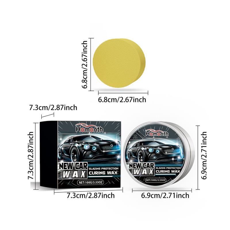 Car Coating Wax For Paint Restoration Auto Scratch Repair Paste 100g Car Scratch Repair Paste Kit Car Detailing Wash Supplies