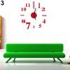 Modern Fashion Home Office Room Decor Background DIY 3D Clock Wall Sticker