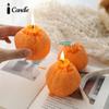 Креативная ароматическая свеча, восковая имитация фруктов, уродливая оранжевая свеча, украшение для свечи своими руками