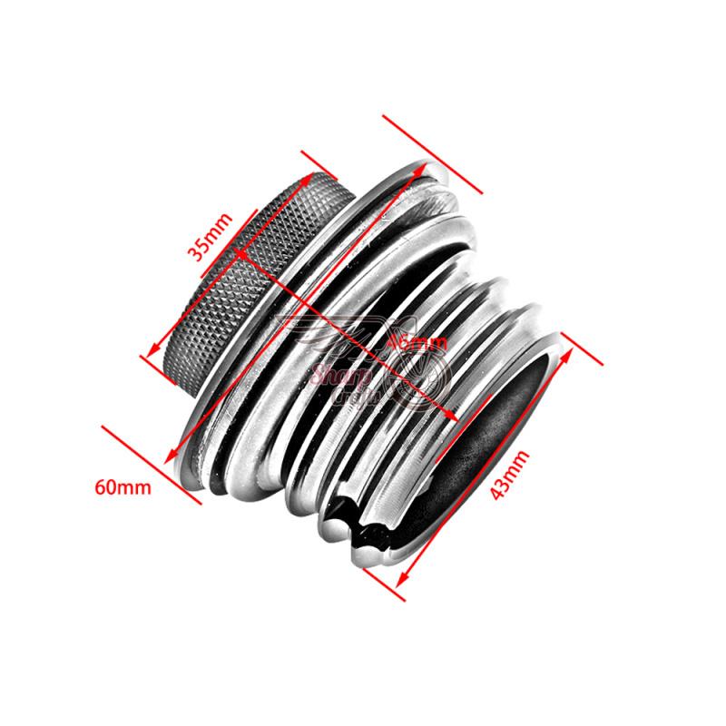 Motorcycle POP-UP Screw-In Flush Mount Fuel Tank Gas Cap For Harley Sportster XL883 XL1200 Forty eight Dyna FXD Softial Fat Boy