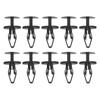 10PCS Fender Liner Clips Push Type Fastener Retainer Clips 11589292 Replacement for GMC GM Chevrolet
