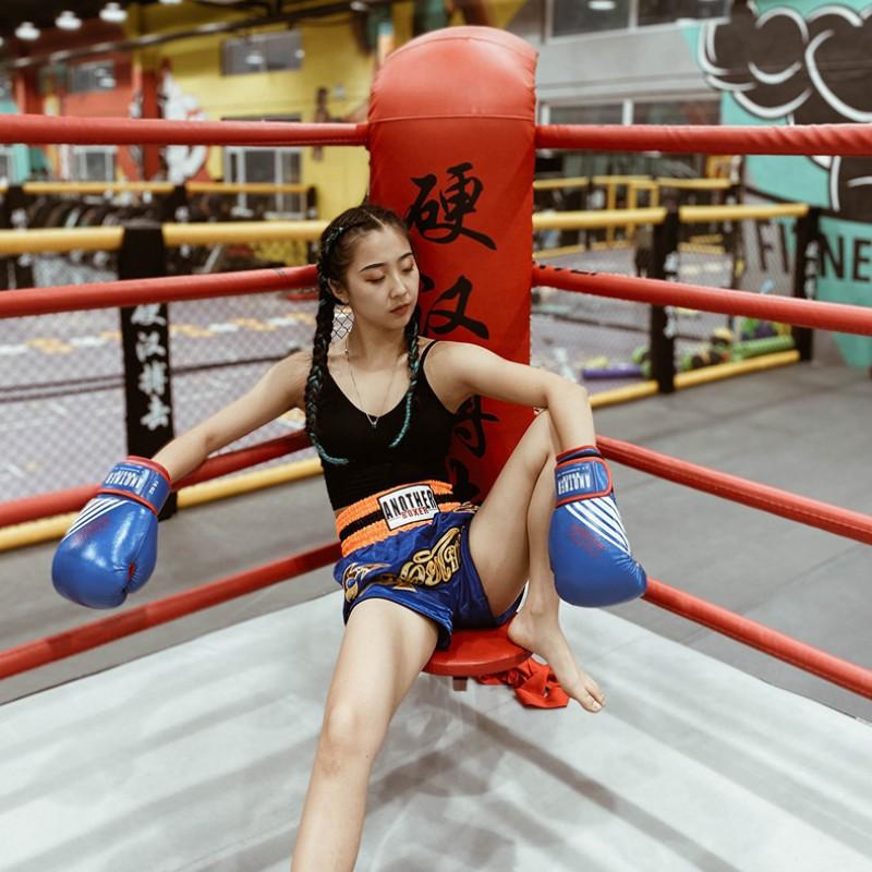 Muay Thai Shorts Men Women Training Fight Gear MMA Boxing Gym Workout Sport