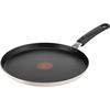 T-fal "Bon App?tit French Pan" 27cm Shallow Crepe Pan for Pancakes, Gas Stove Only, Free of PFOA and Other Harmful Substances, Long-Lasting Non-Stick,