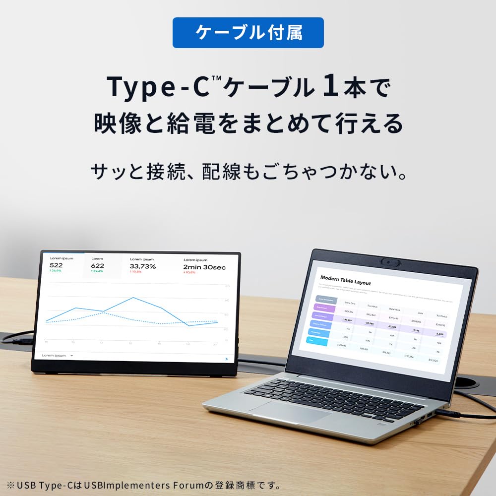 Iris Ohyama Mobile Monitor Touch FHD Speaker Support Japanese 15.6inch Built-in (24/7 Manufacturer) DP-FF-164U-B