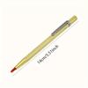 2/5Pcs Diamond Nib Titanium Pen, Precision Metalworking And Woodworking Tools For Cutting Glass, Tiles, Metal And Wood