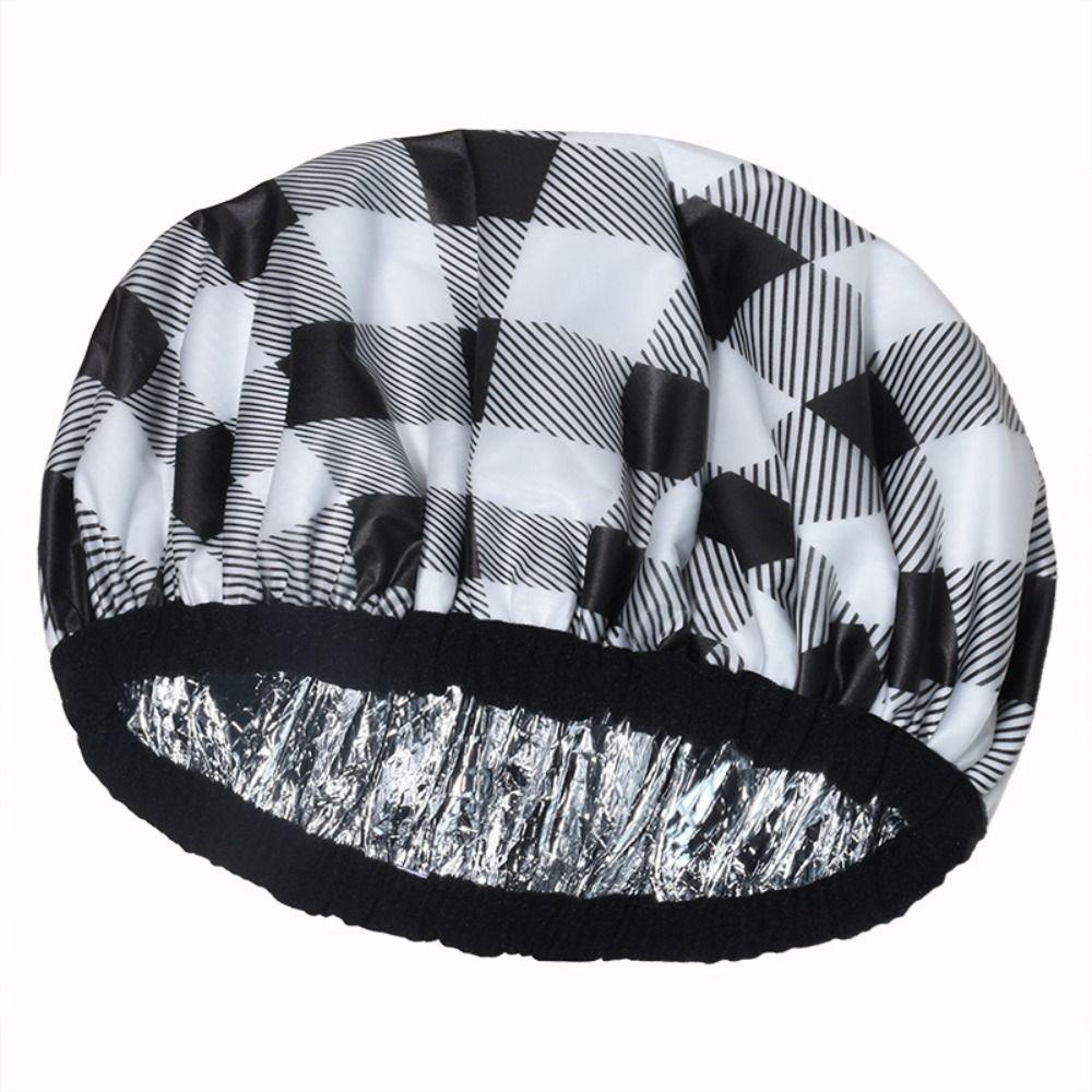 Термостатическая самонагревающаяся шапочка из фольги с утолщенным гладким маслом для волос, детская шапочка для выпечки