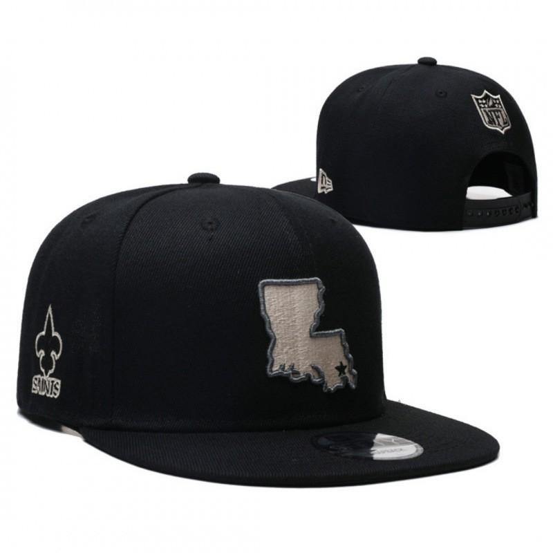 NFL Adjustable Snapback Hat Flat Brim Baseball Cap Letter Print Street Style