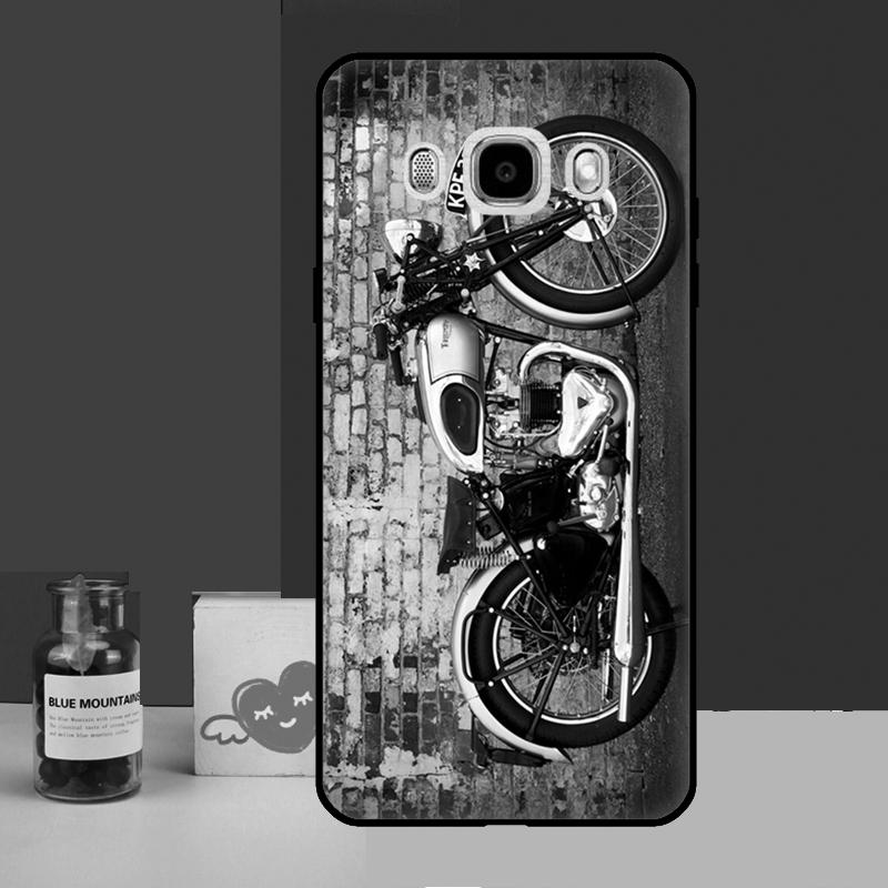 Винтажный чехол для мотоцикла Samsung Galaxy J7 J5 J3 J1 A3 A5 2017 2016 J4 J6 Plus A6 A7 A8 A9 2018 задняя крышка