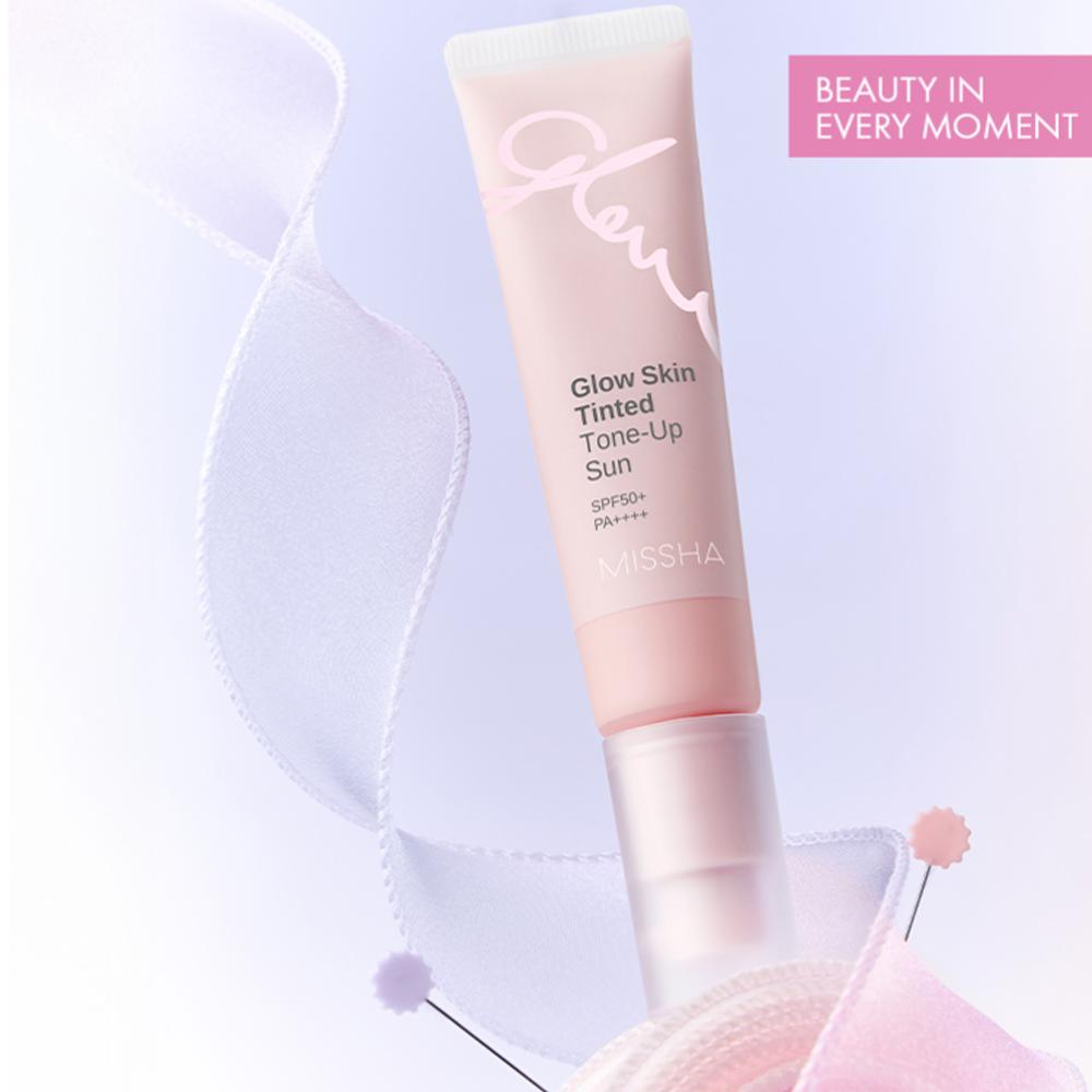 MISSHA Glow Skin Тонирующий санскрин 30 мл (SPF50 + / PA ++++)