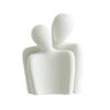 Abstract Couples Embrace Statue Ceramic Miniatures Figurine People Love Sculpture  Home