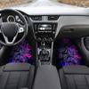 Подходят для всех сезонов и всех автомобилей 4 шт. автомобильных ковриков с яркими геометрическими узорами