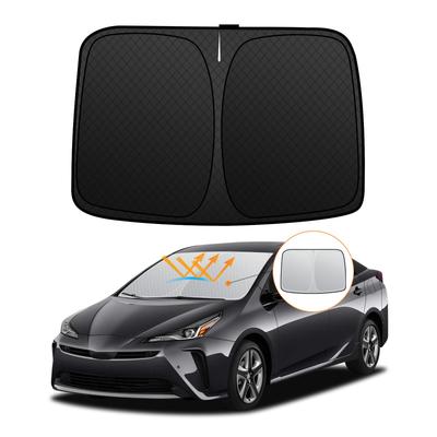 Солнцезащитный экран на лобовое стекло Toyota Prius 40 Series для Prius Alpha, УФ-защита, без присосок, светоблокирующий и летний УФ, простая установка и включает сумку для хранения