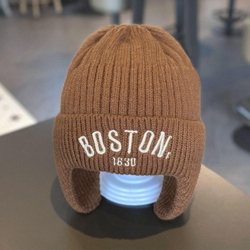 Шерстяная шапка с защитой ушей Мягкие детские наушники Шапка Детская одежда Детская шапка Малыш