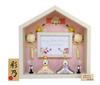 Osaka Choseido Snoopy Hina Doll Compact Mini Hina Hina Name Engraved Wooden Tag Bonus Ceramic Mini Snoopy Hina Doll Flower House (Sent Separately)