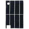 Хлопковое гостевое полотенце Marimekko Tiiliskivi 30 см x 50 см и 072795 Это черно-белое полотенце для лица имеет полосатый узор и является стильным и милым.