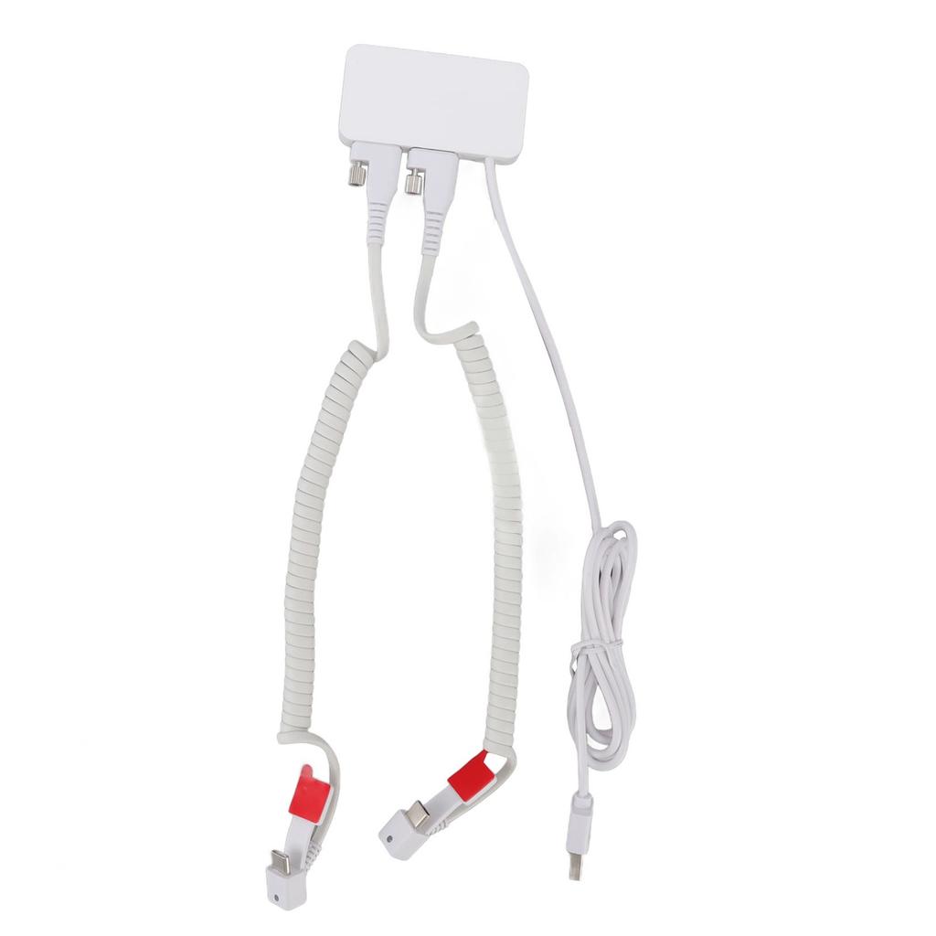 Dual Port Security Anti Theft Display Stand Holder with Charging Function Burglar Alarm for Digital