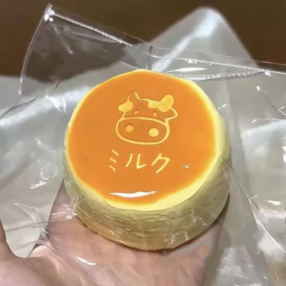 Simulated Food Cat Paw Squishy Toy Super Soft Sensory Cheesecake Silicone Squishy Kids & Adults