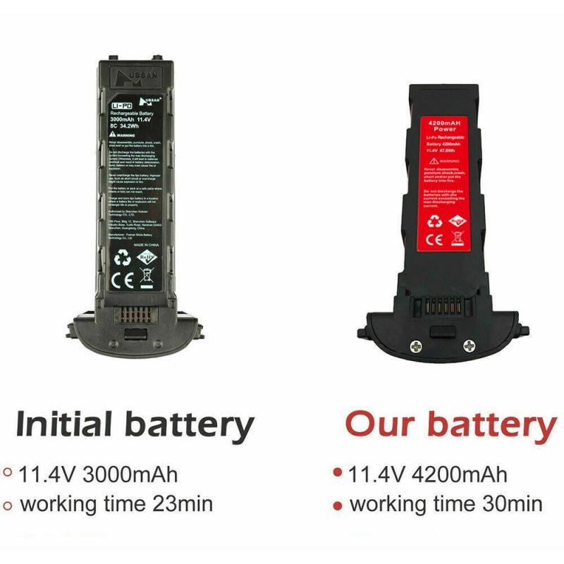 11,4 В 4200 мАч Lipo аккумулятор для Hubsan Zino H117S Zino Pro Аккумулятор для дронов RC Quadcopter Запчасти