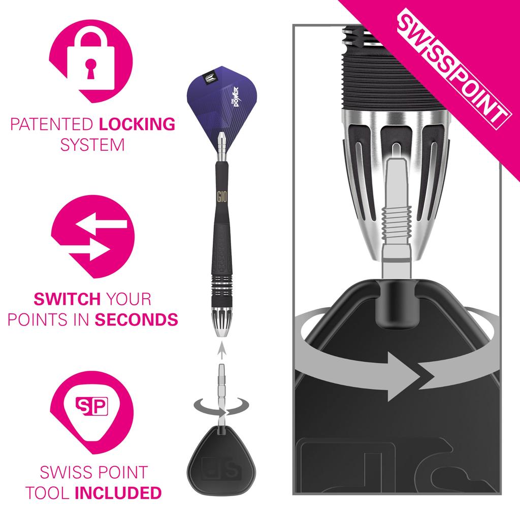 Target Дартс Фил Тейлор Пауэр 9-Файв Поколение 10 24 г 9