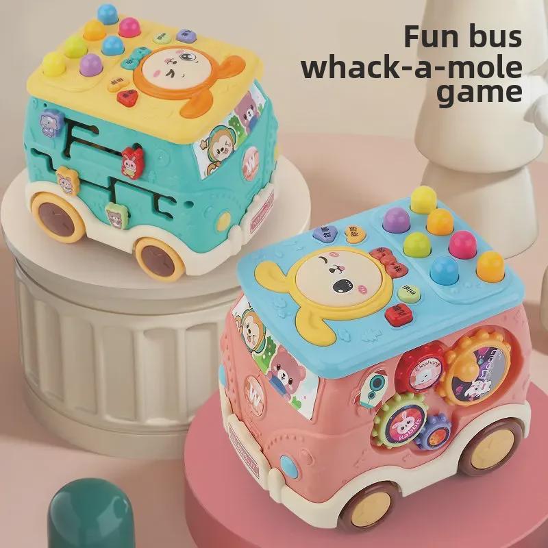 Музыкальная игрушка Hexahedron Baby Whack-a-Mole - обучающий барабан для мальчиков и девочек 1-2 лет