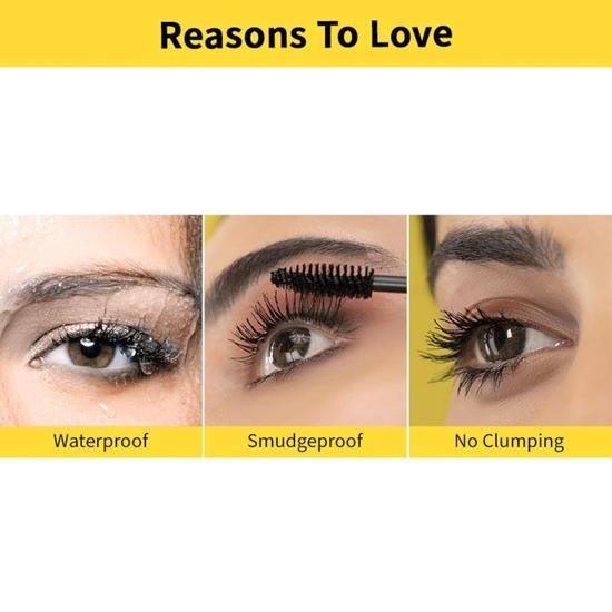 Тушь для ресниц Nykaa Lash Talk Super Sizer Водостойкая Объемная