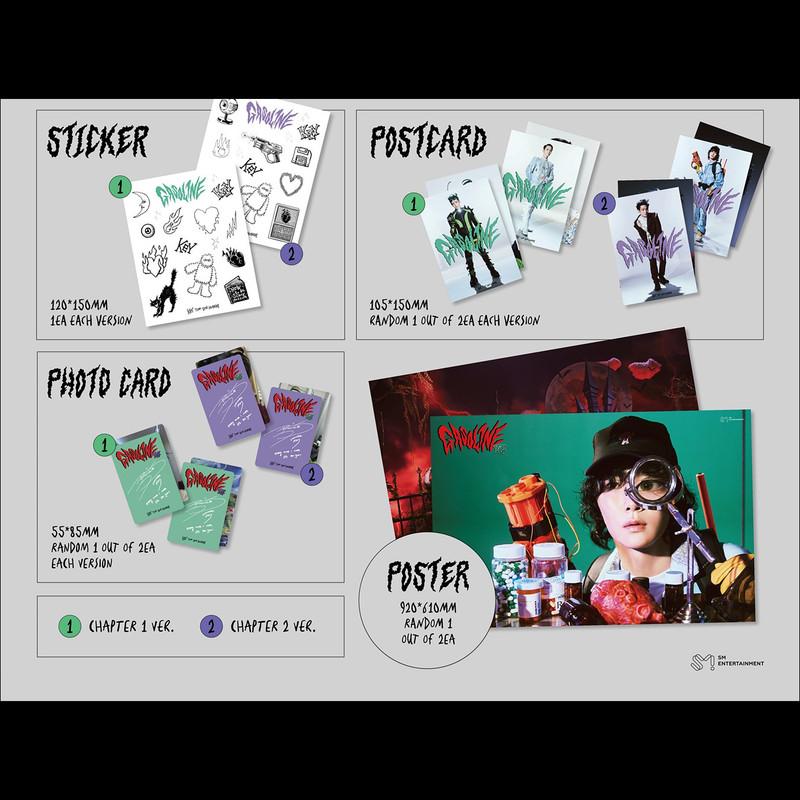 KEY(SHINEE) [Gasoline] Booklet Ver. 2nd Album