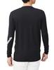 TaylorMade Basic V-Neck Base Layer Men's Golf Shirt, Black, Size M, 2024SS, TL398