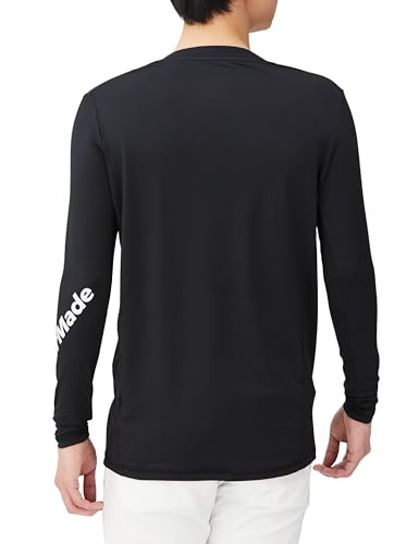 TaylorMade Basic V-Neck Base Layer Men's Golf Shirt, Black, Size M, 2024SS, TL398