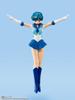 TAMASHII NATIONS Sailor Moon Sailor Mercury Color Approximately 140mm Painted Movable Figure S.H.Figuarts -Animation Edition- ABS&PVC
