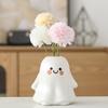 Creative Ghost Ceramic Aromatherapy Bottle Perfume Bottle Illustration Ceramic Bottle Home Ornament Halloween Cute