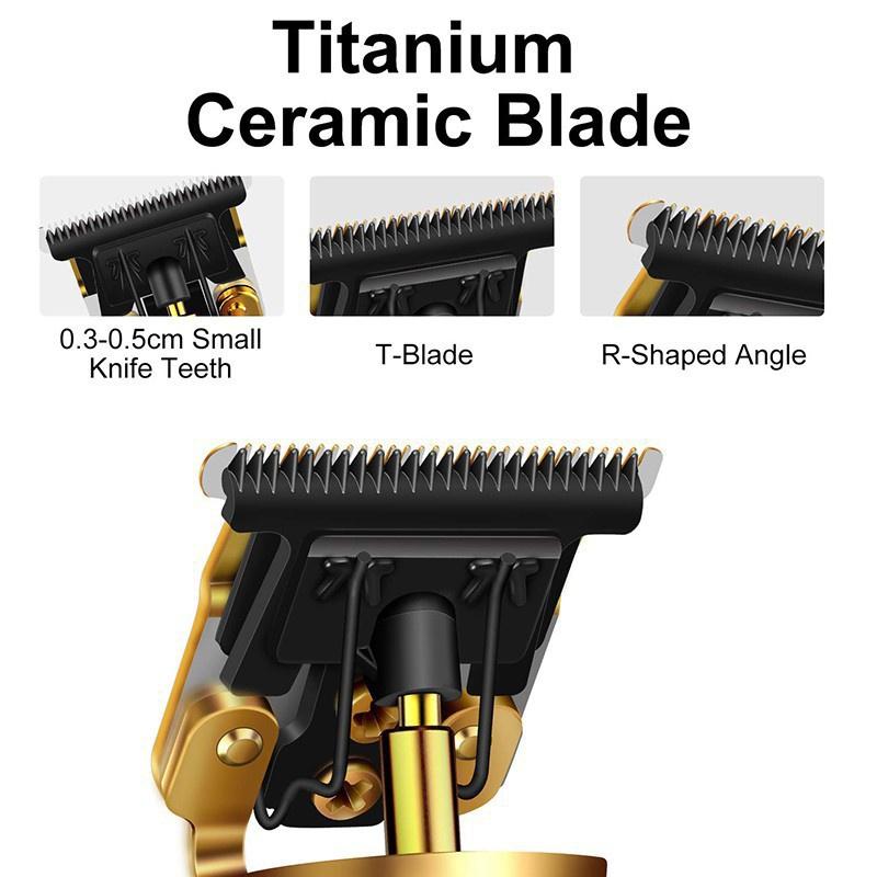 Профессиональная электрическая машинка для стрижки волос для мужчин, перезаряжаемая от USB, мужская электробритва, триммер для волос, машинка для стрижки бороды, парикмахерская машина для стрижки волос