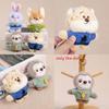 Zootopia Plush Nick And Judy Keychain Soft Toy For Girls Bag Decor