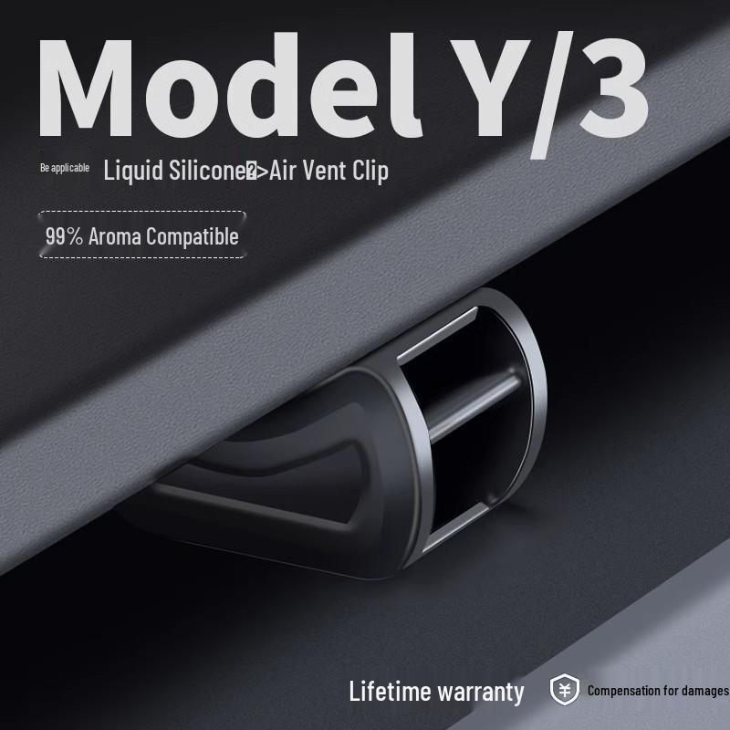 Зажимы для вентиляционных отверстий Tesla Model Y/3, Адаптеры-держатели для автомобиля, Освежители воздуха, Аксессуары для отделки салона