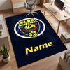 Club America (1) Personalized name Office Carpet Stylish Decor for Living Room Bedroom Kitchen