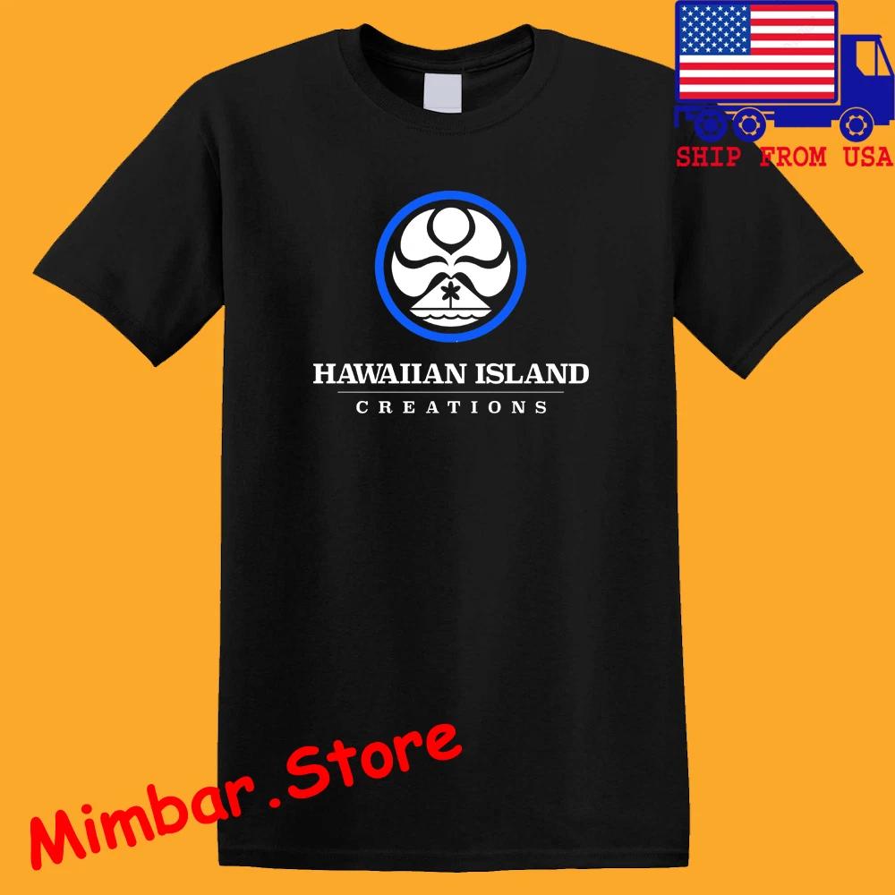HIC Hawaiian Island Creations Men's Black Size S-5XL