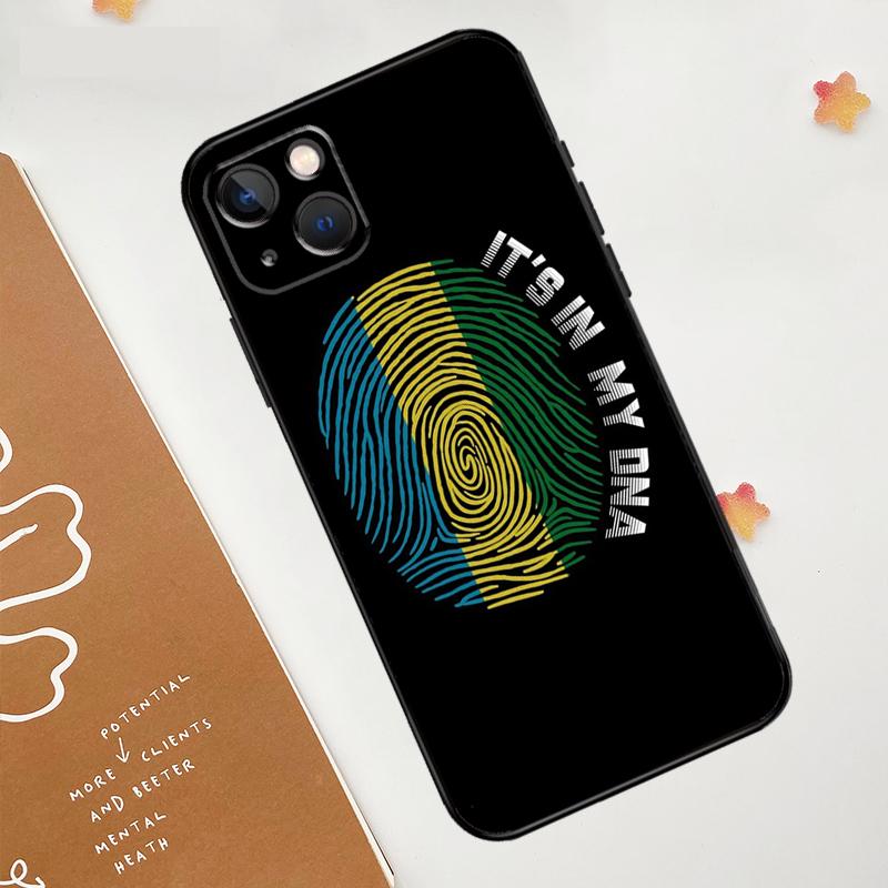 Габон Габонская Флаг Чехол Для Apple iPhone 15 16 14 13 12 11 Pro Max Mini XR 15 16 Plus 16e Защитный Чехол