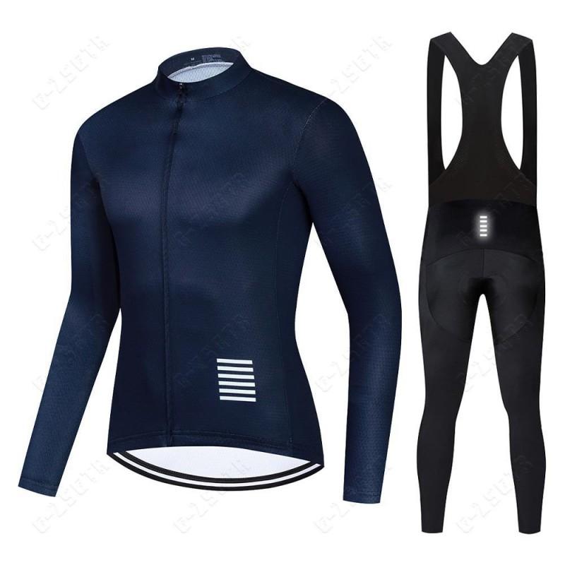 Unisex Long Sleeve Cycling Jersey Lightweight Breathable Mountain Road Bike Apparel