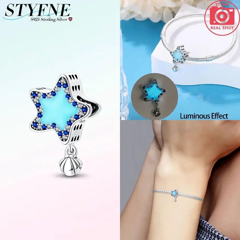 Светлячок Морская звезда Осьминог Медные шармы и Рыба Светящиеся Меняющие цвет Модные Оригинальные браслеты Сделай сам Изысканные ювелирные изделия Подарки