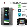 Sinairyu Wireless Apple CarPlay Android Auto Retrofit Kit Compatible for Fiat Freemont 500 500X  8.4'' Mirroring