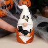 Small Halloween Accents For Trays Decoration, Resin Skull Ghost Mouth Gnome Figurine for Home Cute Tabletop Decor Party Table Tiered Tray, Spooky