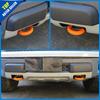 2PCS Orange Tow Hook Cover TPE Front Bumper Protector For Ford F150 2009-
