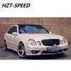 E63 AMG Style Unpainted PP Material Front Rear Bumper Side Skirts Car Body Kit For Mercedes-Benz W211 E200 E240 E300 2003-2009