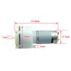 WP36C DC 12V 10L/M -60KPa Large Flow Mini 555 Motor Vacuum Air Pump Negative Pressure Suction Diaphragm Pump DIY Packer Inflator