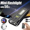 40W High Power Mini Flashlight LED USB Rechargeable Tactical Flashlight With Strong Magnet Outdoor Portable Emergency Lighting Torch