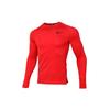Nike Pro Dri-FIT Slim Fit Training Gym Shirt Men Tops University-Red Black BV5589-657