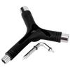 2PCS Steel Skateboard Wrench Y Type Longboard Wrench Durable Skate Wrench  For Skateboard