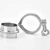 Регулируемая муфта Tri-Clamp из нержавеющей стали с силиконовой прокладкой, санитарная сварная муфта, аксессуар, высококачественная муфта для сварки труб